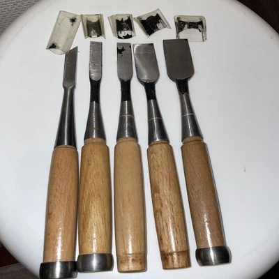£79.64 • Buy NOMI Japanese Chisels Carpentry Woodworking Hand Tool Bulk Set Of 5