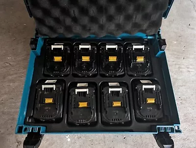 Makita 18v 5amp Battery (Pack Of 8 Including Hard Case) • $160.50