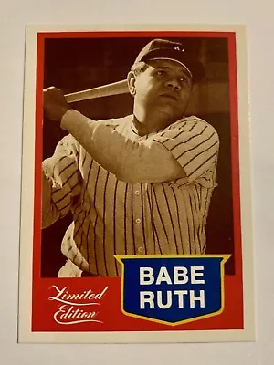 Babe Ruth Baseball Card Collectors Marketing Corp Limited Edition NY Yankees • $5.09