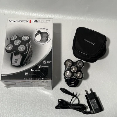£34.98 • Buy Remington RX5 Ultimate Codeless Waterproof-  Head Shaver Series XR1500 USED