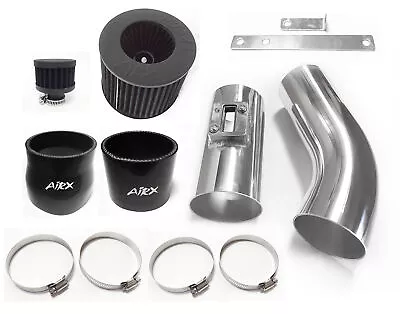 AirX Racing Black For 2PC 2006-2009 GMC Envoy 4.2L L6 Air Intake System Kit • $75