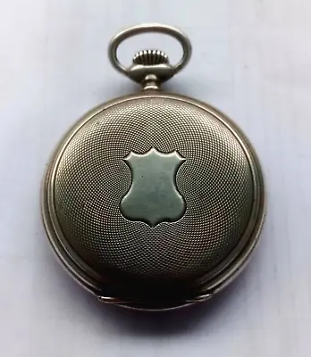 Longines Pocket Watch Silver Case Full Hunter • £158.32