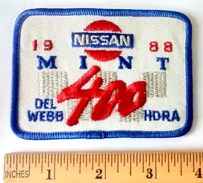 1988 HDRA High Desert Racing Assoc NISSAN Mint 400 Del Webb Iron On Patch • $24.95