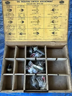 NOS NORS Vulcan Oil Pressure Switch Assortment. Restoration Vintage GM Ford • $25