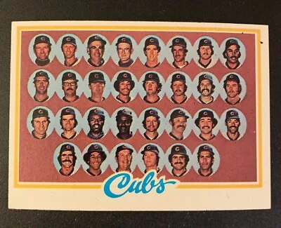 ⚾1978 Topps Baseball ⚾ Chicago Cubs ⚾ You Pick! EX/NM! • $1