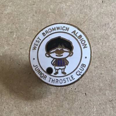 Rare Old West Bromwich Albion ‘Junior Throstles’ Badge (Reeves) • £10.99