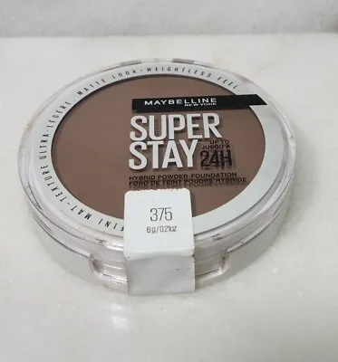 Maybelline Super Stay Up To 24HR Hybrid Powder-Foundation #375 • $9.75