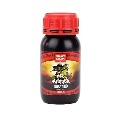 SHOGUN PK Warrior 9/18-250mls • £21.50