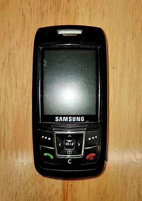 BLACK Samsung SGH-E250 SLIM SLIDER Mobile Phone (Parts Only)  • £10.99