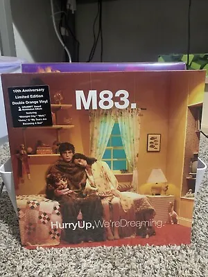 M83 Hurry Up We're Dreaming 10th Anniversary Orange Vinyl 2LP • $59.99