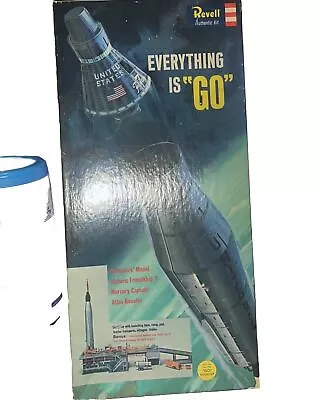 Revell 1/110 Scale Mercury Capsule And Atlas Booster Everything Is  Go . Parts • $35