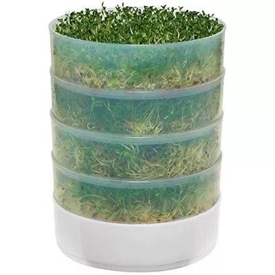 Kitchen Crop 4 Kitchen Sprouter VKP1014 With 6'' Diameter Trays 1 Oz Alfalfa Se • $30