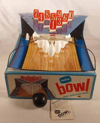$39.99 • Buy Vintage Tudor Games Bowl - Metal Toy Bowling Game - 1966 Model No. 460