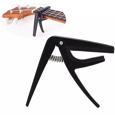 $12.82 • Buy Professional Ukulele Capo Single-handed Quick Change Plastic Steel AccessorA-fo