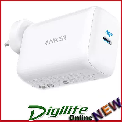 $79 • Buy Anker PowerPort Mini III Wall Charger - White 65W USB-C PPS Fast Charger 
