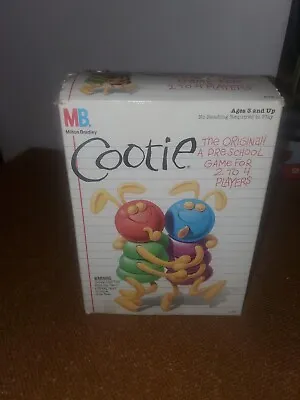 Milton Bradley Cootie Game 1986  • $9.99