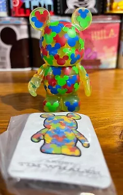Disney Vinylmation 3  Urban Series 2 Confetti Mickey Mouse With Card • $19.99