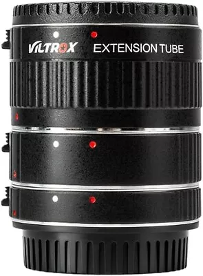 VILTROX DG-C Auto Focus AF Macro Lens Extension Tube Ring EF EF-S • £21.88