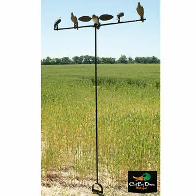 $59.90 • Buy New Mojo Quick Set Dove Pigeon Decoy Tree Mounting Stand W/ Carrying Bag Voodoo 