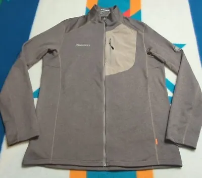 Mammut Aconcagua Jacket Full Zip Tech Performance Stretch Base Layer Grey XL • $64.91