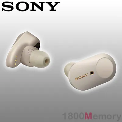 $299 • Buy GENUINE Sony WF-1000XM3 True Wireless Noise Cancelling In-Ear Headphones Silver