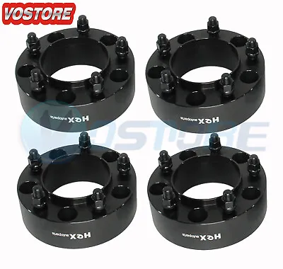 $109.50 • Buy (4) 2  Black Hubcentric Wheel Spacers 5x5.5 Adapters Fits Ram 1500 2012-2017