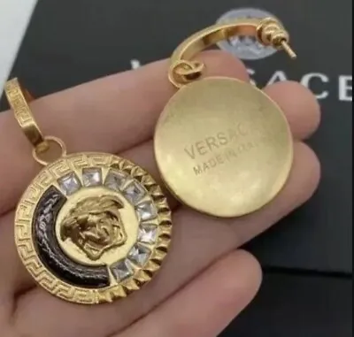 Versace Earrings Medusa  Gold • $150