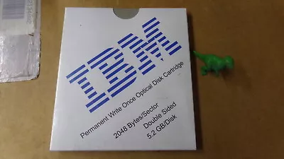 NEW IBM 59H4791 Optical Disck Cartridge 2048 Bytes/Sector Double Sided 5.2 GB/DI • $15.99