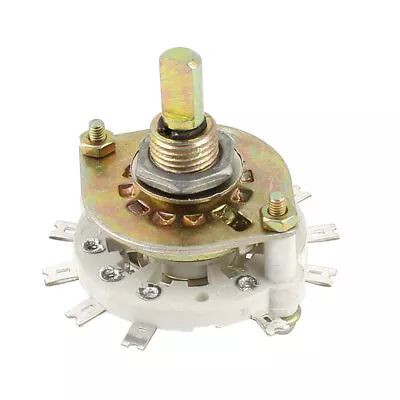 6mm D Shaft 2P4T 2 Pole 4Position Band Channel Rotary Switch Selector • $15