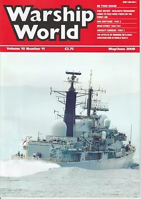 Warship World Volume 10 Number 11 (May/June 2008) • £4.99