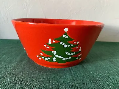 Waechtersbach Christmas Tree Round Serving Bowl Germany • $32.29