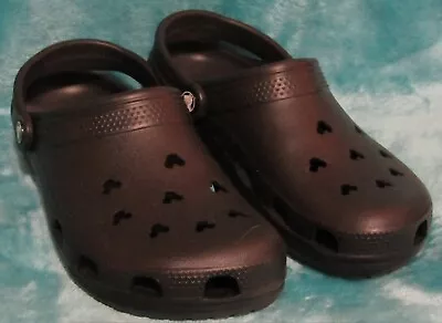 CROCS 2024 Disney Parks Mickey Mouse Ears Black Adult Shoes Size M 8 / W 10  • $49.99