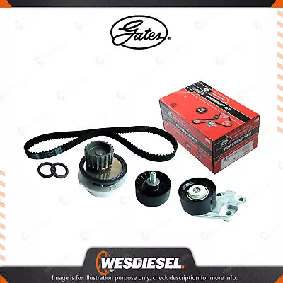 Gates Water Pump & Timing Belt Kit Fits Holden Barina TK F16D3 1.6L 77kW • $548.95