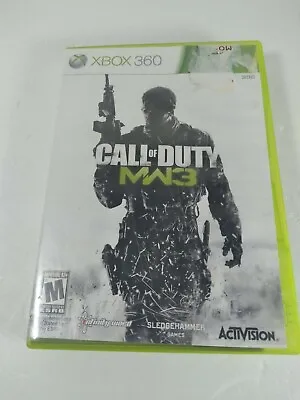 Call Of Duty Modern Warfare 3 Xbox 360 2011 COD MW3 Video Game  • $2.99