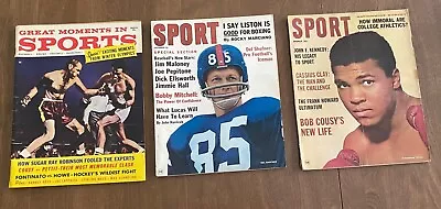 1960/1963/1964 Sports Magazines Lot (3) - Used - Estate Find • $9.95