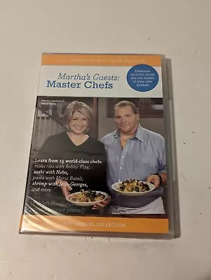 Martha's Guests: Master Chefs - Bobby Flay Nobu Mario Batali [Stewart] (DVD) • $12.90