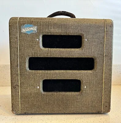 Vintage 1953 National Valco Chicago 51 Tube Guitar Amplifier • $1250