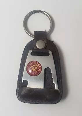 Vintage Marlboro Country Store Multi Tool Keychain Bottle Opener Leather Gift  • $5