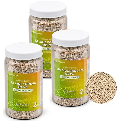 3A Molecular Sieve Desiccant Beads 6 LBS Dehumidifier Moisture Absorbers • $42.29