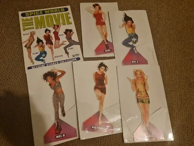 £64 • Buy  SPICE GIRLS Spice World The Movie Sticker Album And Stand Ups.  New.  