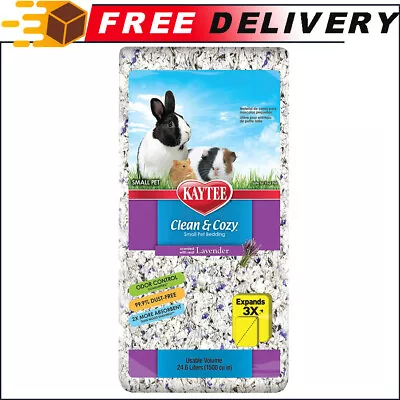 Kaytee Clean & Cozy Lavender Small Animal Pet Bedding Expands 3x 24.6 L • $16.21