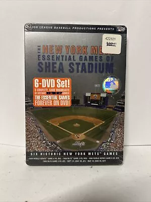 The New York Mets - Essential Games Of Shea Stadium Set (DVD 2008 6-Disc Set) • $19.99