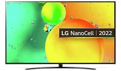 LG Electronics 65NANO766QA 65  4K Nanocell Smart TV • £599