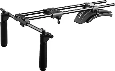 £55 • Buy Shoulder Rig Camera Video Movo SG500 Dual Grip With 15mm Rods For DSLR Cameras