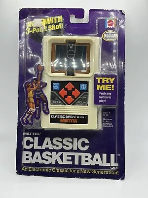 Mattel Classic Basketball Game - New In Box - Tested • $39.99