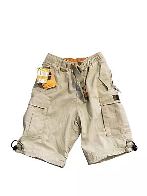 Vintage Nesi AG Boy’s Cargo Shorts Belted Fully Netted NWT • $17.97