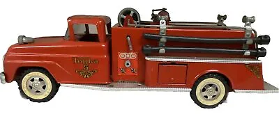 Vintage Tonka No. 5 Engine Pumper Suburban Fire Truck Original Paint • $248