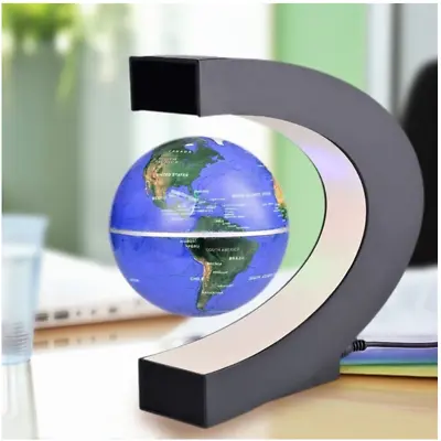 £44.10 • Buy LED World Map Magnetic Levitation Floating Globe Electronic Antigravity Decor