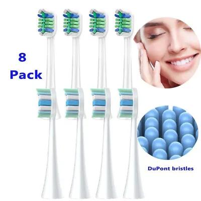 $19.99 • Buy 8pcs Sonicare Electric Toothbrush Replacement Heads Fit For All Phillips