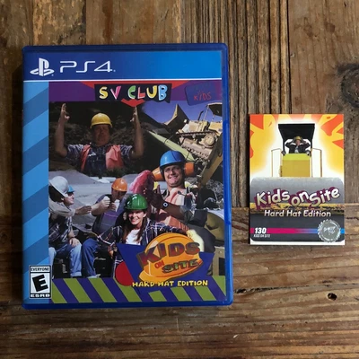 $10 • Buy Kids On Site Hard Hat Edition For PS4 Limited Run Games